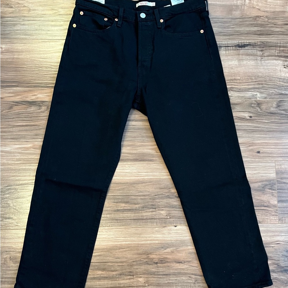 Levi's Men's Straight Black Jeans